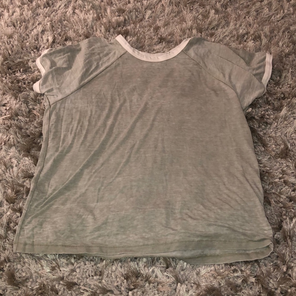 Army green tee shirt